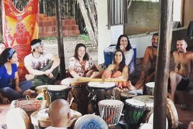 Roda de Conversa sobre Ancestralidade Nativa e Tambores no Drumming